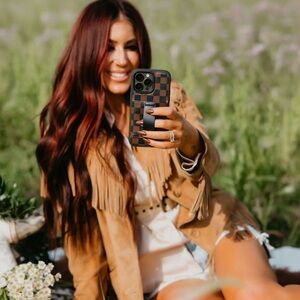 Chelsea Check by Aubree Says- IPHONE 15 PRO MAX Walli Case